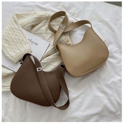 women's underarm bag winter simple trend side lock texture large capacity shoulder bag.Z0895