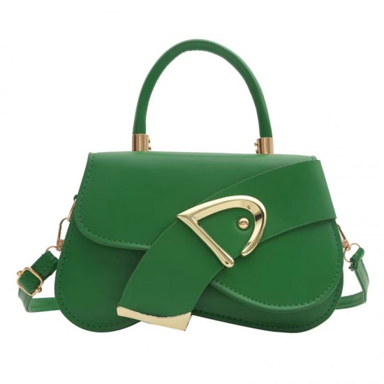 SHWL2718 Small and Versatile Solid Color High Quality Diagonal Straddle Handbag with Unique Design carteras para mujer sac